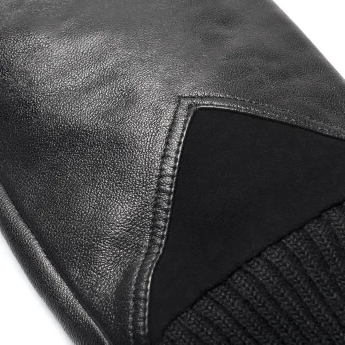 napoSPORT (black) - Men’s gloves with lining made of lamb nappa leather #3