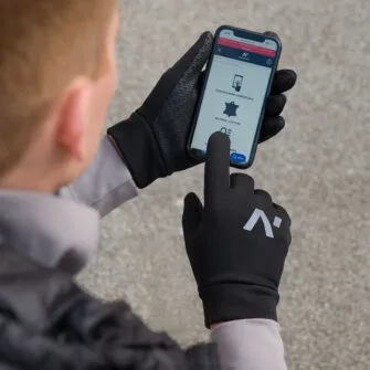 Men's tactile sports gloves