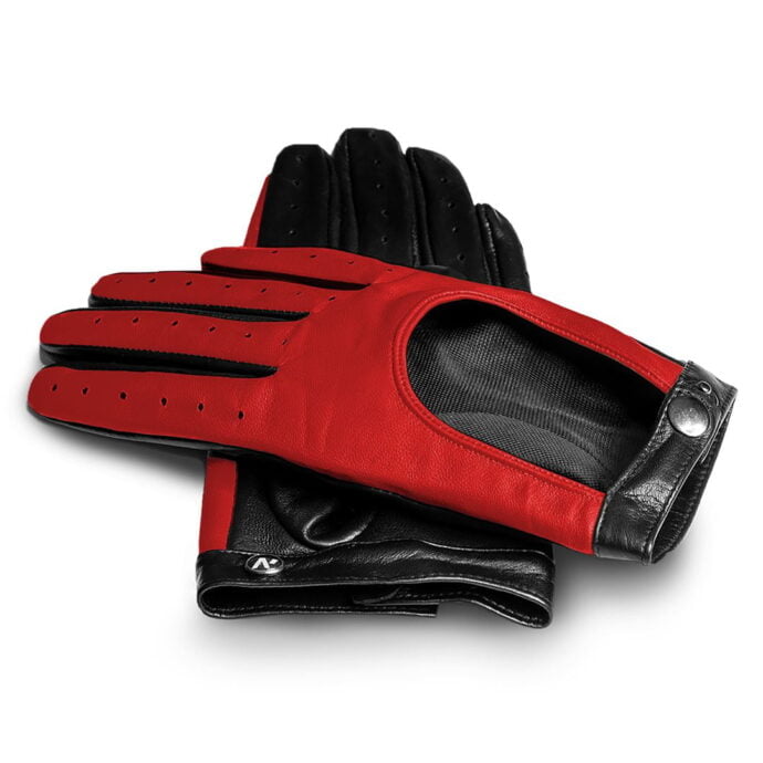 gants rouges pour dames