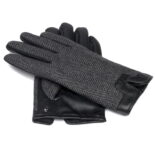 gants gris pour hommes