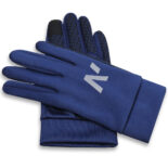 gants de sport bleus