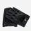 gants sans doigts pour femmes noirs