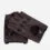 gants sans doigts marron pour hommes