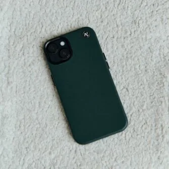 coque verte pour iPhone